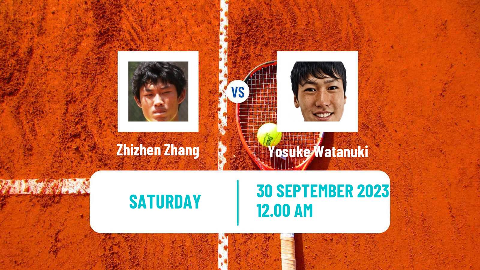 Tennis ATP Asian Games Zhizhen Zhang - Yosuke Watanuki
