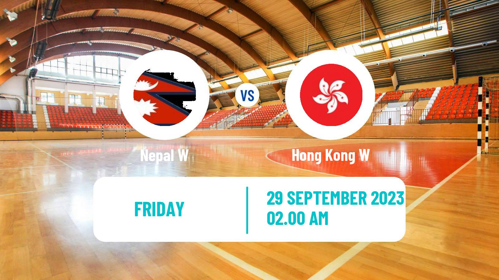 Handball Asian Games Handball Women Nepal W - Hong Kong W
