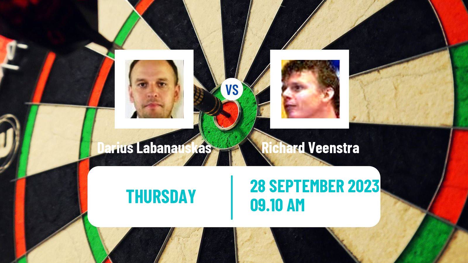 Darts Players Championship 23 Darius Labanauskas - Richard Veenstra