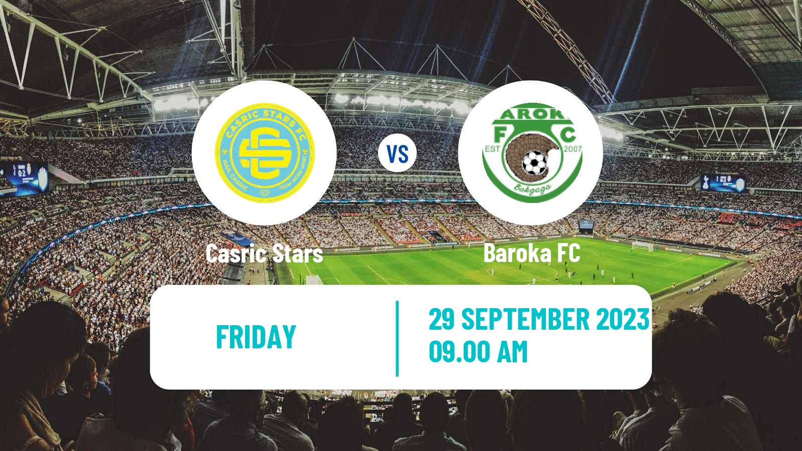 Soccer South African First Division Casric Stars - Baroka