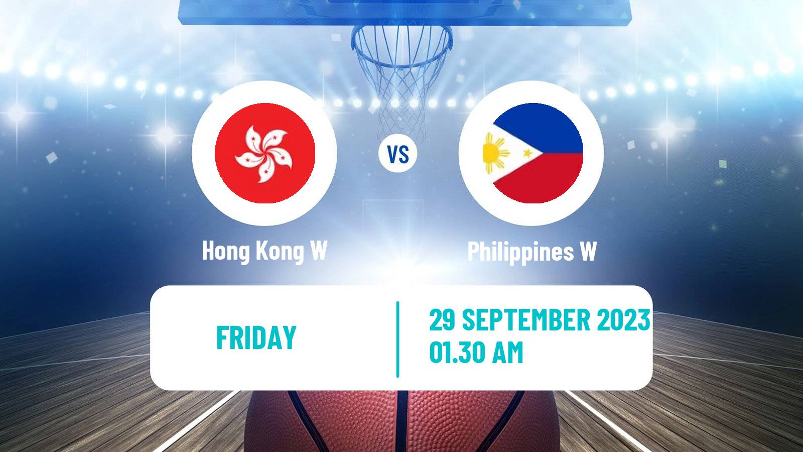 Basketball Asian Games Basketball Women Hong Kong W - Philippines W