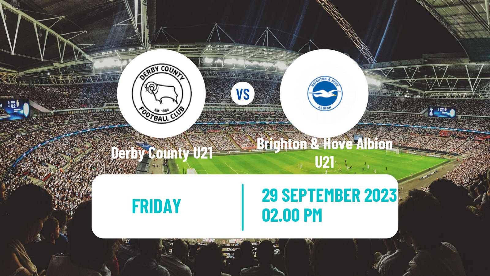 Soccer English Premier League 2 Derby County U21 - Brighton & Hove Albion U21