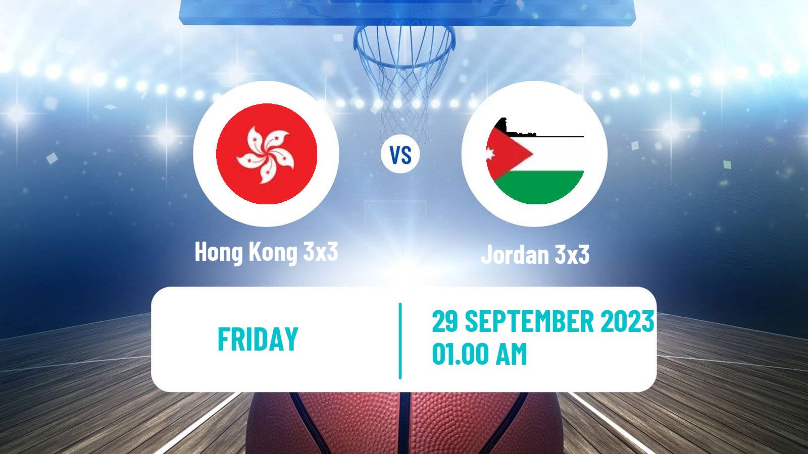 Basketball Asian Games Basketball 3x3 Hong Kong 3x3 - Jordan 3x3