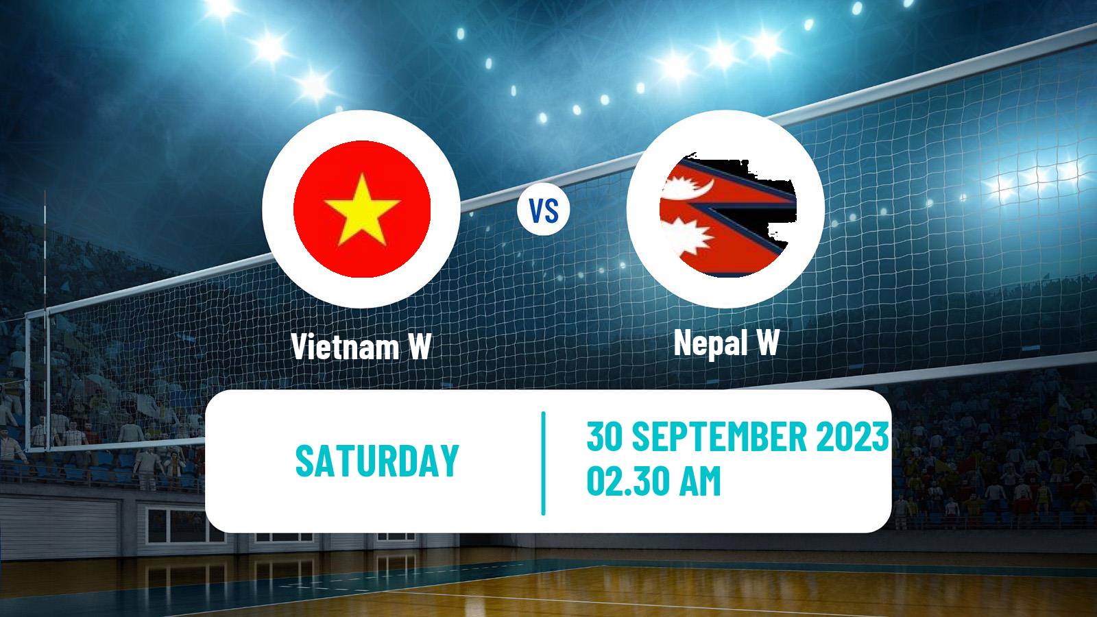 Volleyball Asian Games Volleyball Women Vietnam W - Nepal W