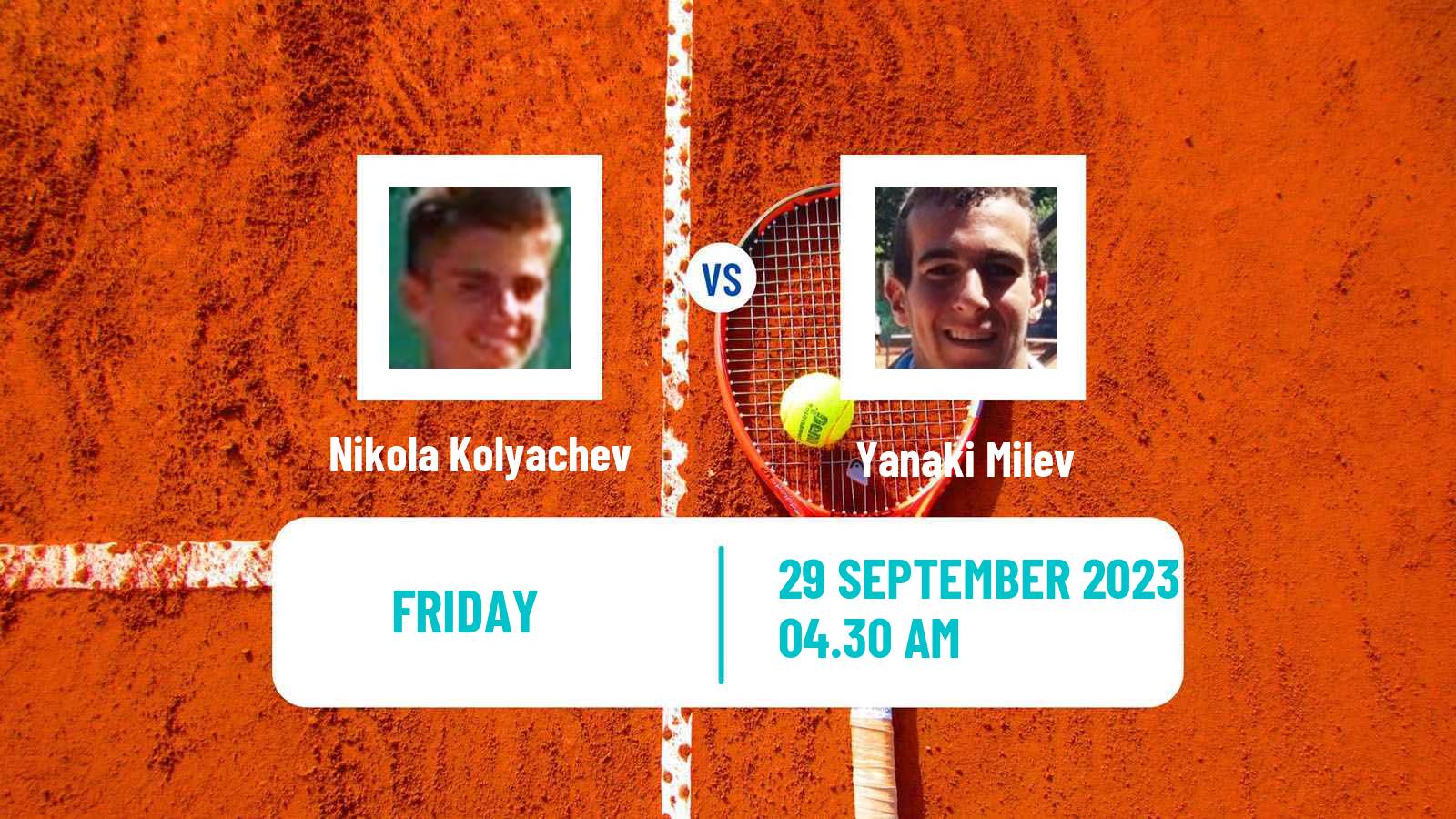 Tennis ITF M25 Pazardzhik Men Nikola Kolyachev - Yanaki Milev