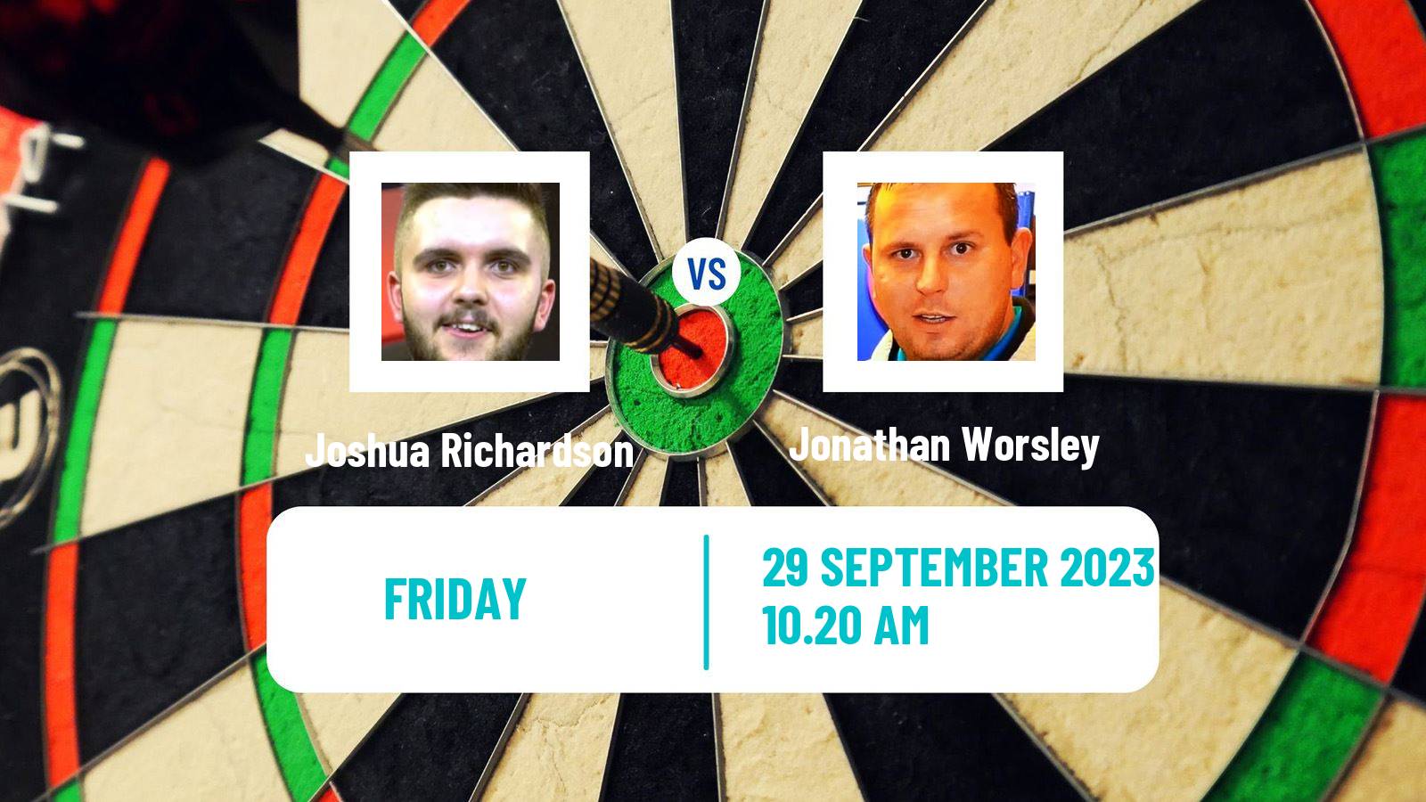 Darts Modus Super Series Joshua Richardson - Jonathan Worsley