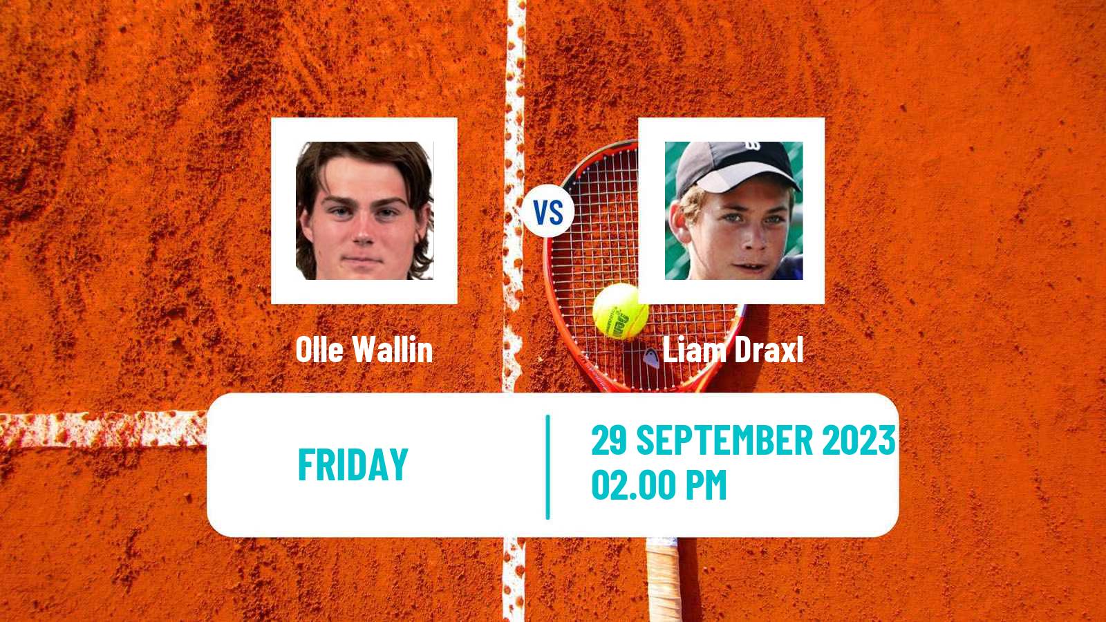 Tennis ITF M15 Albuquerque Nm Men Olle Wallin - Liam Draxl