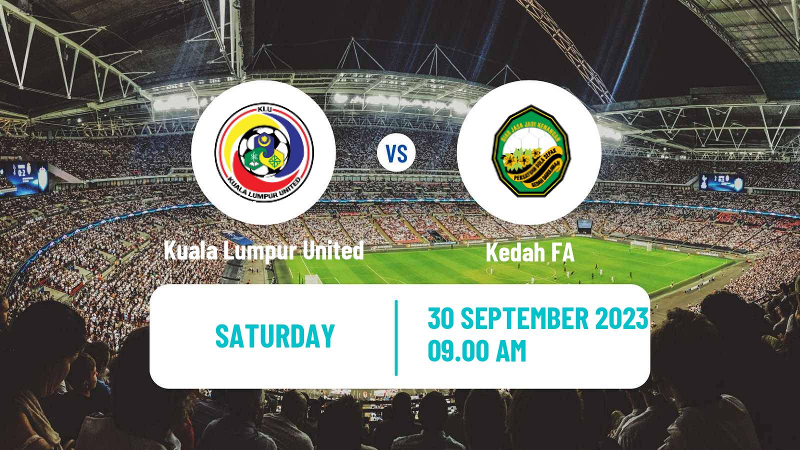 Soccer Malaysian Super League Kuala Lumpur United - Kedah FA
