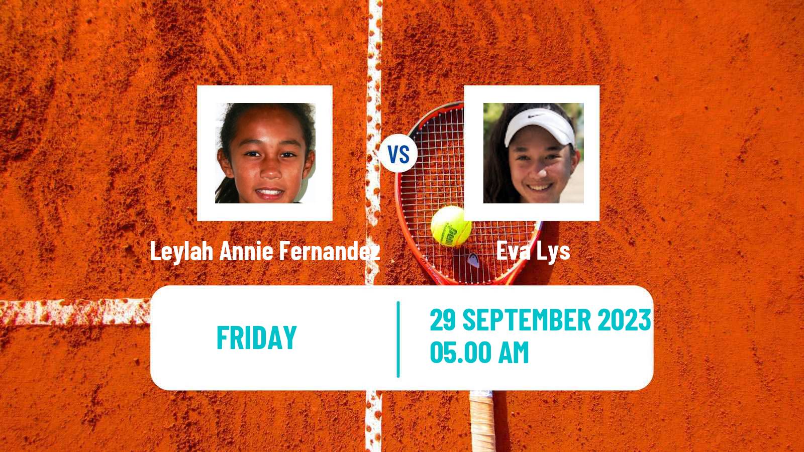 Tennis WTA Beijing Leylah Annie Fernandez - Eva Lys