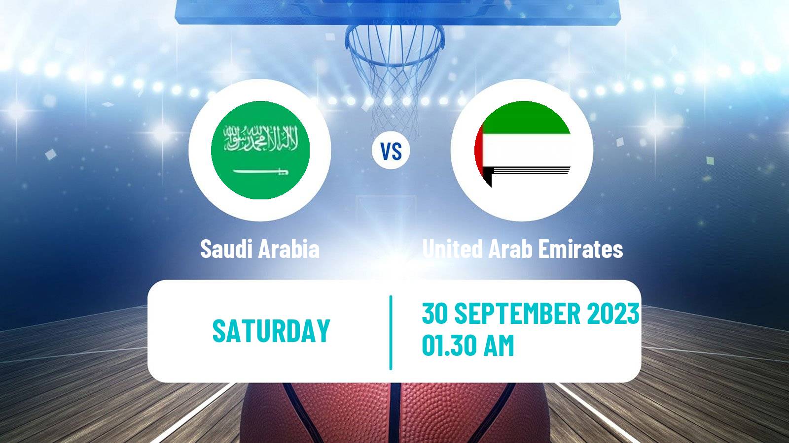 Basketball Asian Games Basketball Saudi Arabia - United Arab Emirates