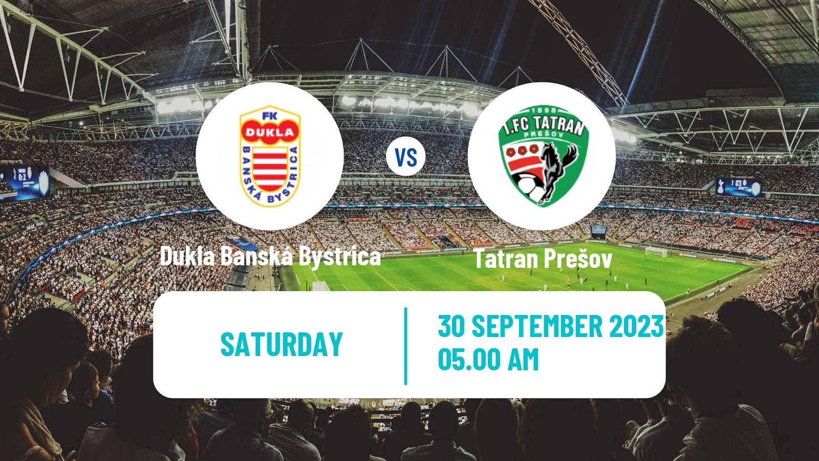 Soccer Slovak 1 Liga Women Dukla Banská Bystrica - Tatran Prešov