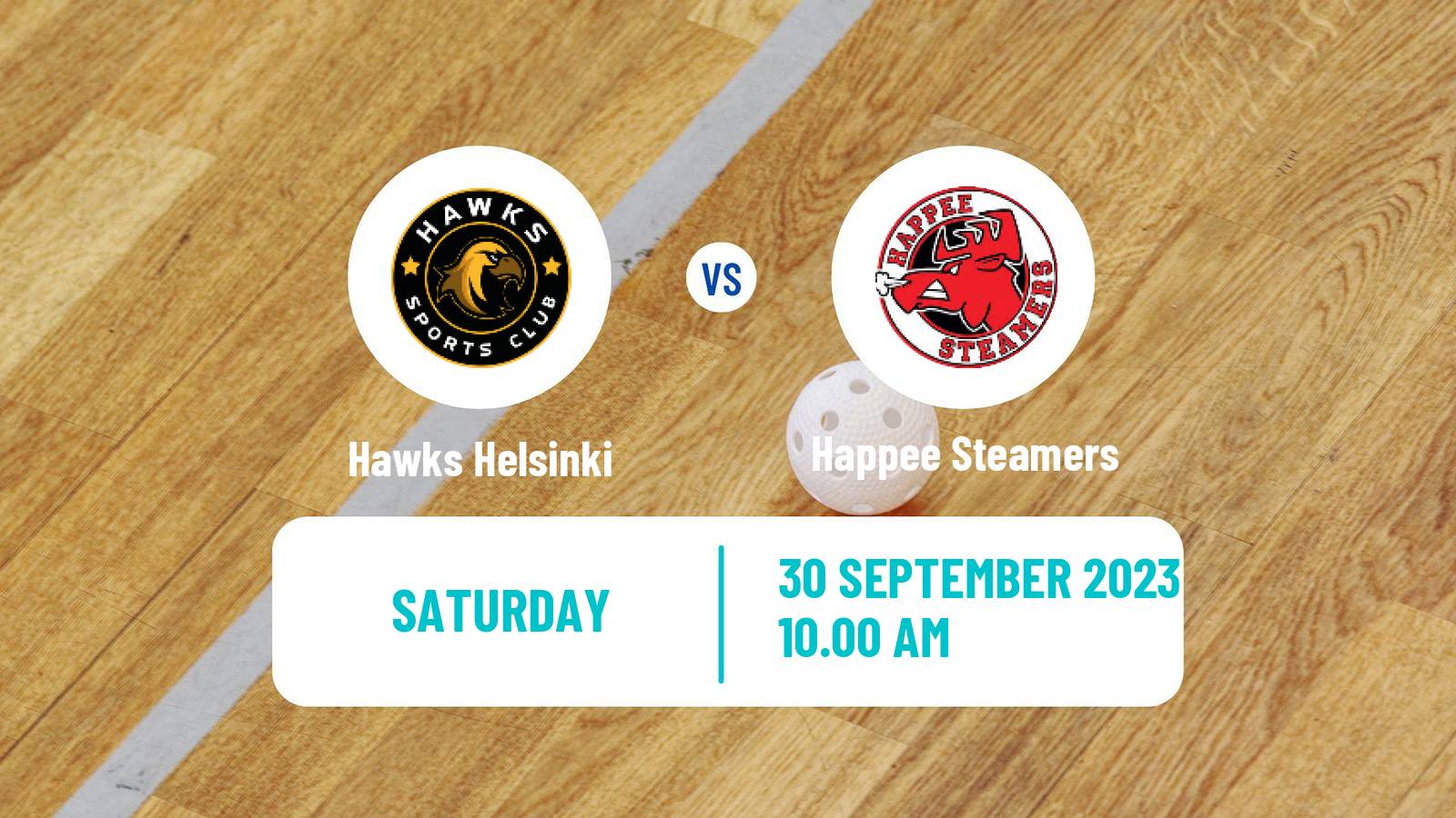 Floorball Finnish Divari Hawks Helsinki - Happee Steamers