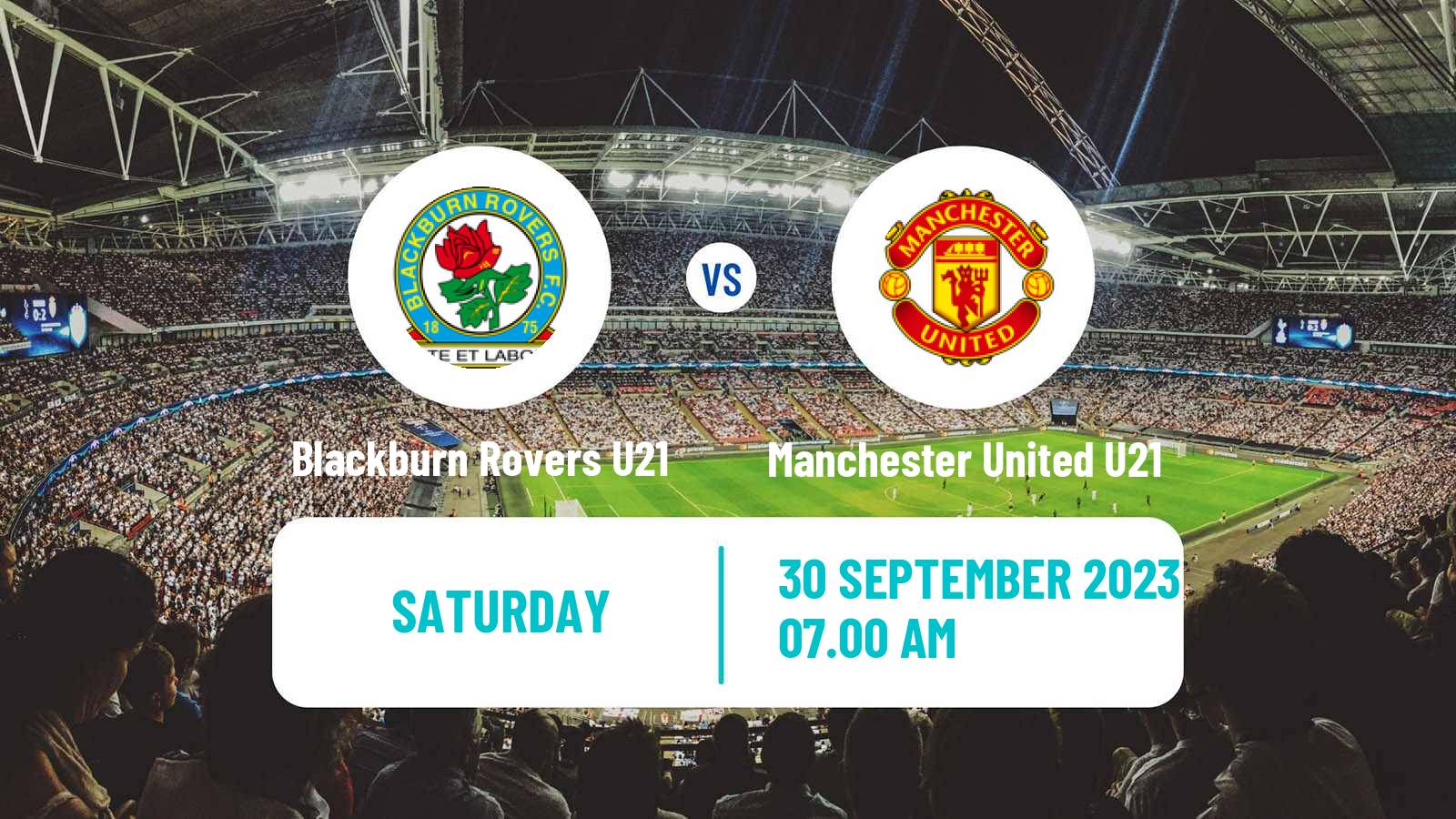 Soccer English Premier League 2 Blackburn Rovers U21 - Manchester United U21
