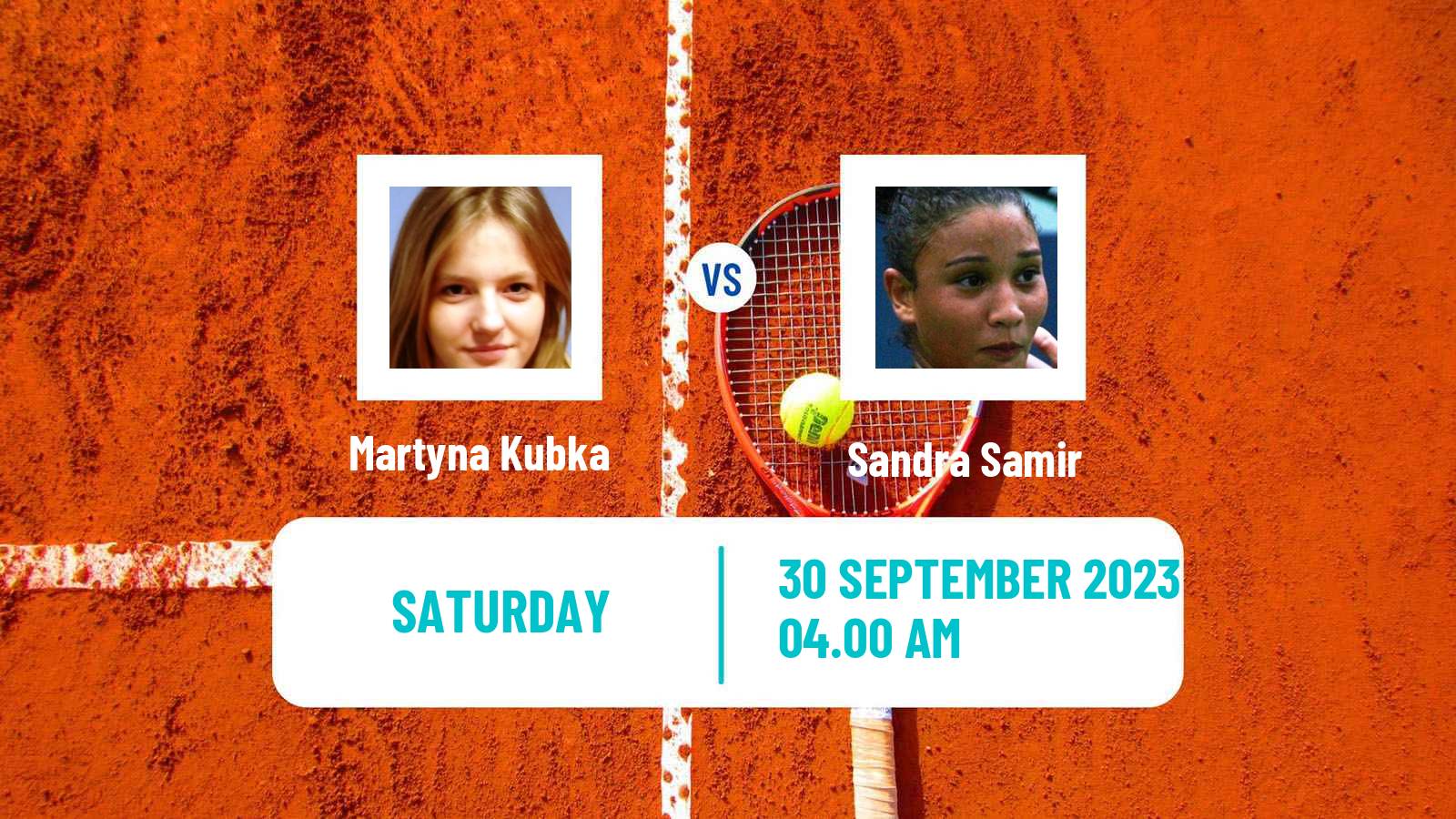 Tennis ITF W15 Sharm Elsheikh 12 Women Martyna Kubka - Sandra Samir
