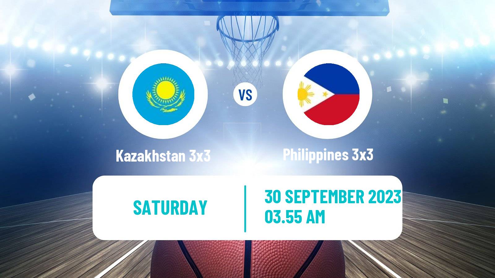 Basketball Asian Games Basketball 3x3 Kazakhstan 3x3 - Philippines 3x3