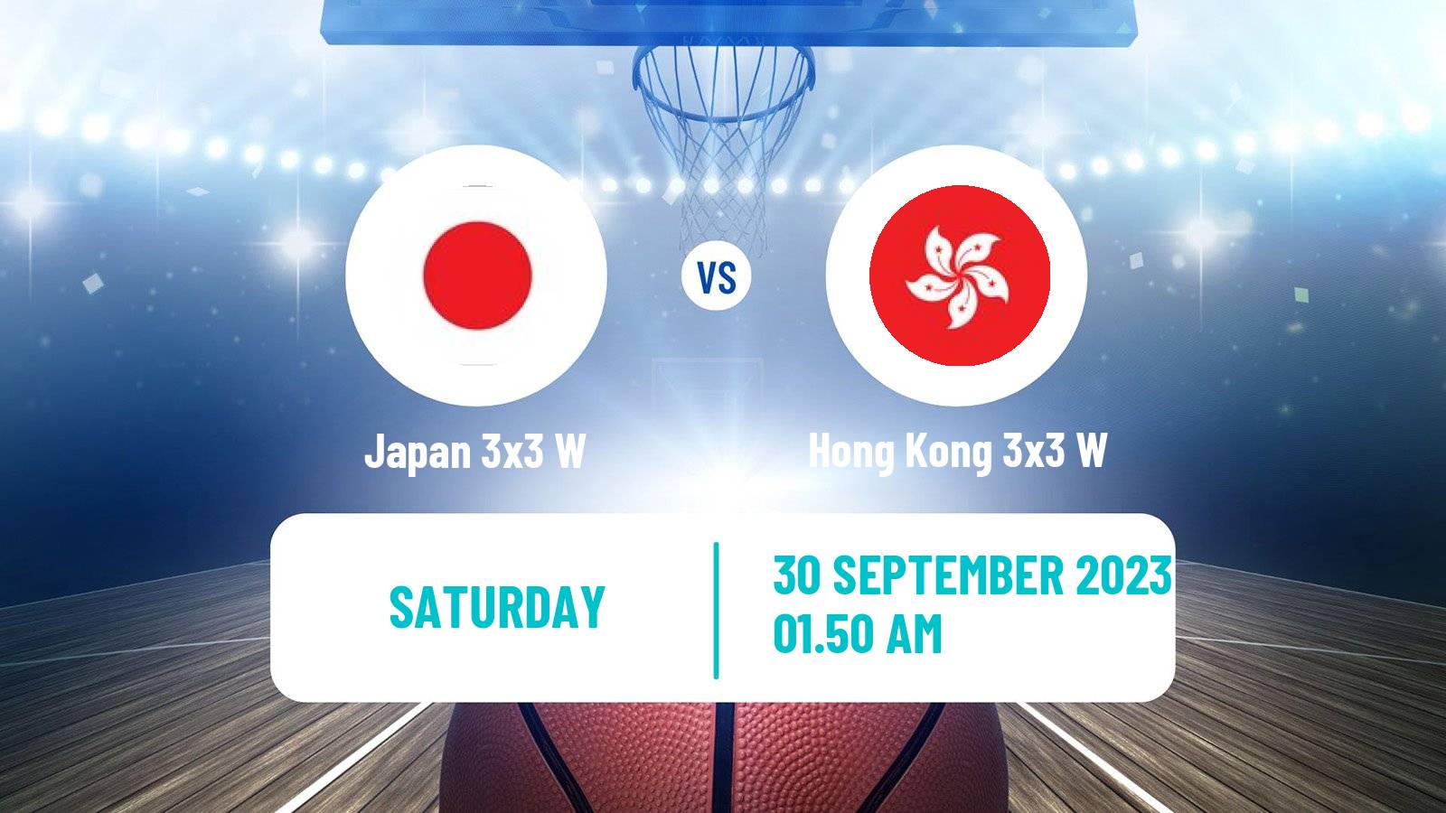 Basketball Asian Games Basketball 3x3 Women Japan 3x3 W - Hong Kong 3x3 W