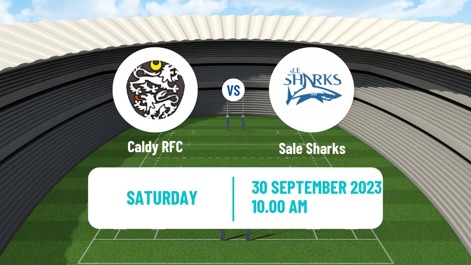 Rugby union English Premiership Rugby Cup Caldy - Sale Sharks