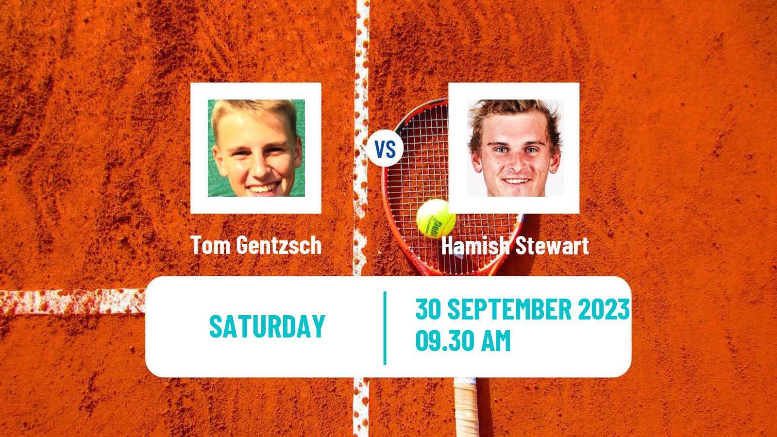 Tennis ITF M15 Forbach Men Tom Gentzsch - Hamish Stewart