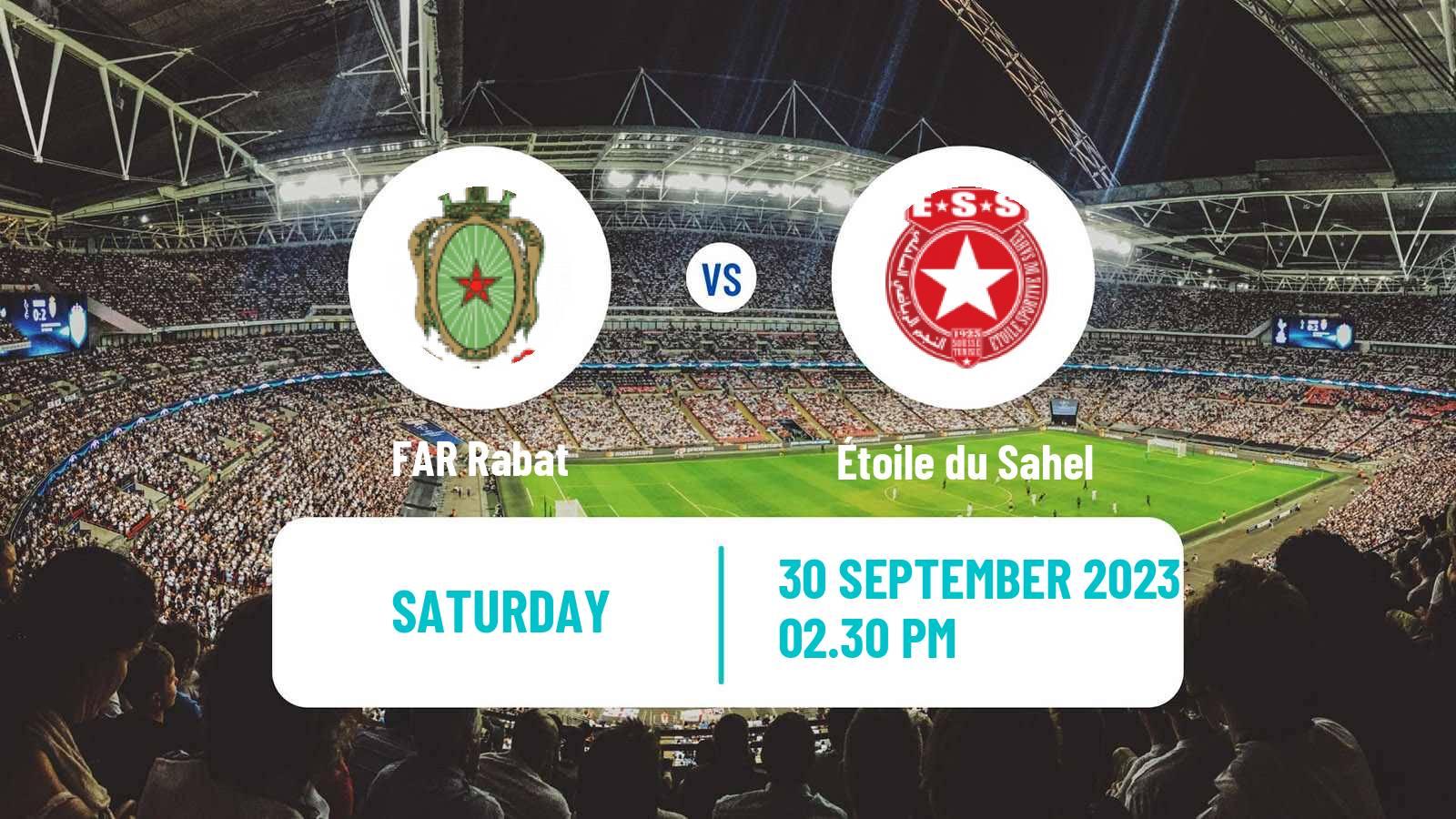 Soccer CAF Champions League FAR Rabat - Étoile du Sahel