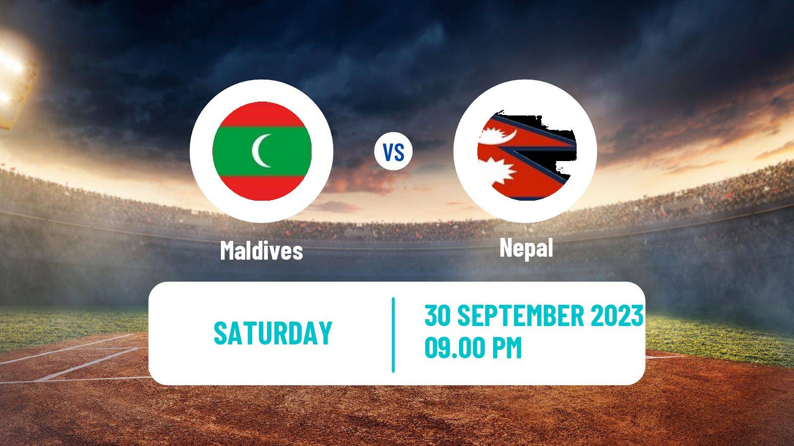 Cricket Asian Games Cricket Maldives - Nepal