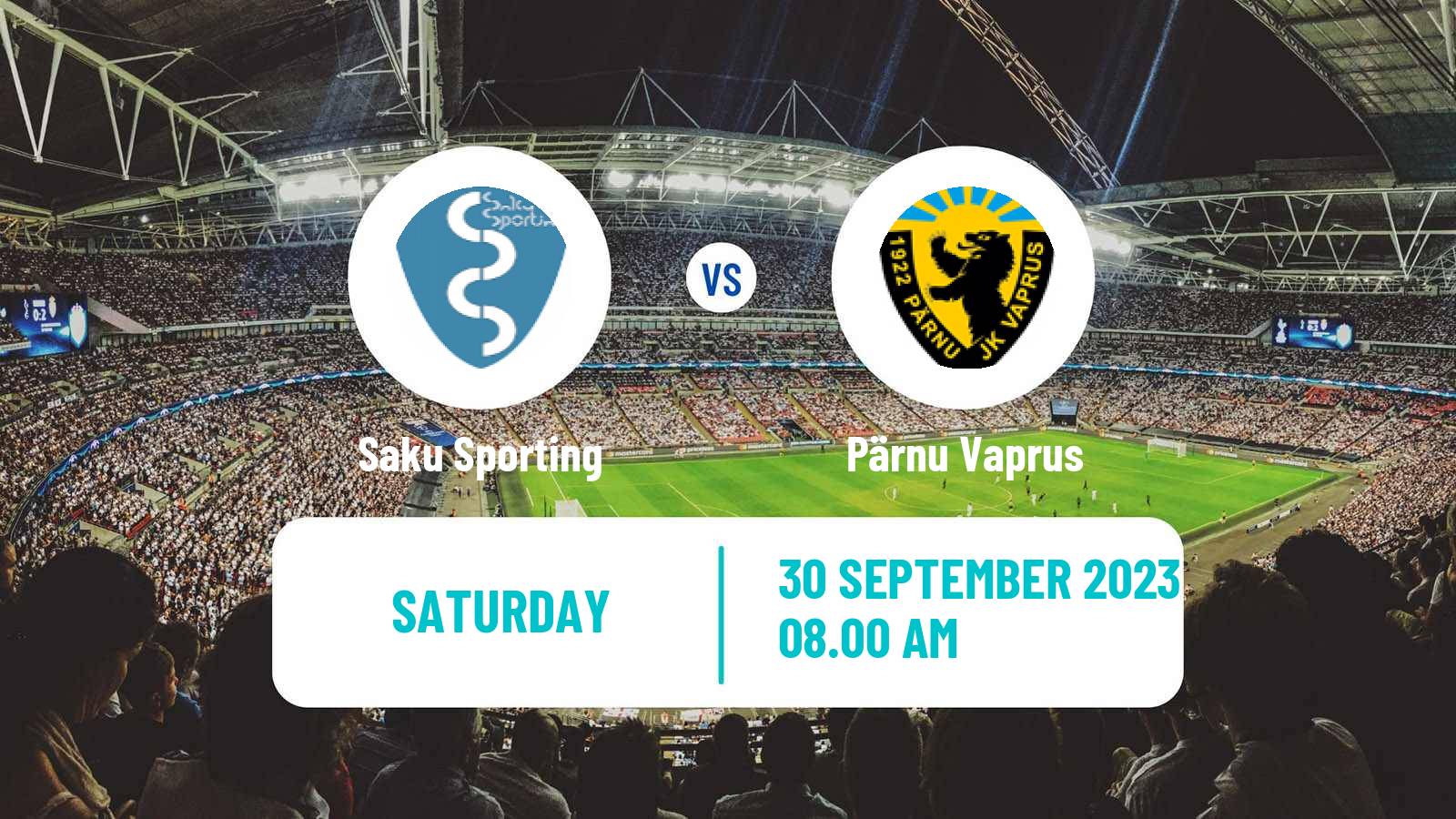 Soccer Estonian Meistriliiga Women Saku Sporting - Pärnu Vaprus