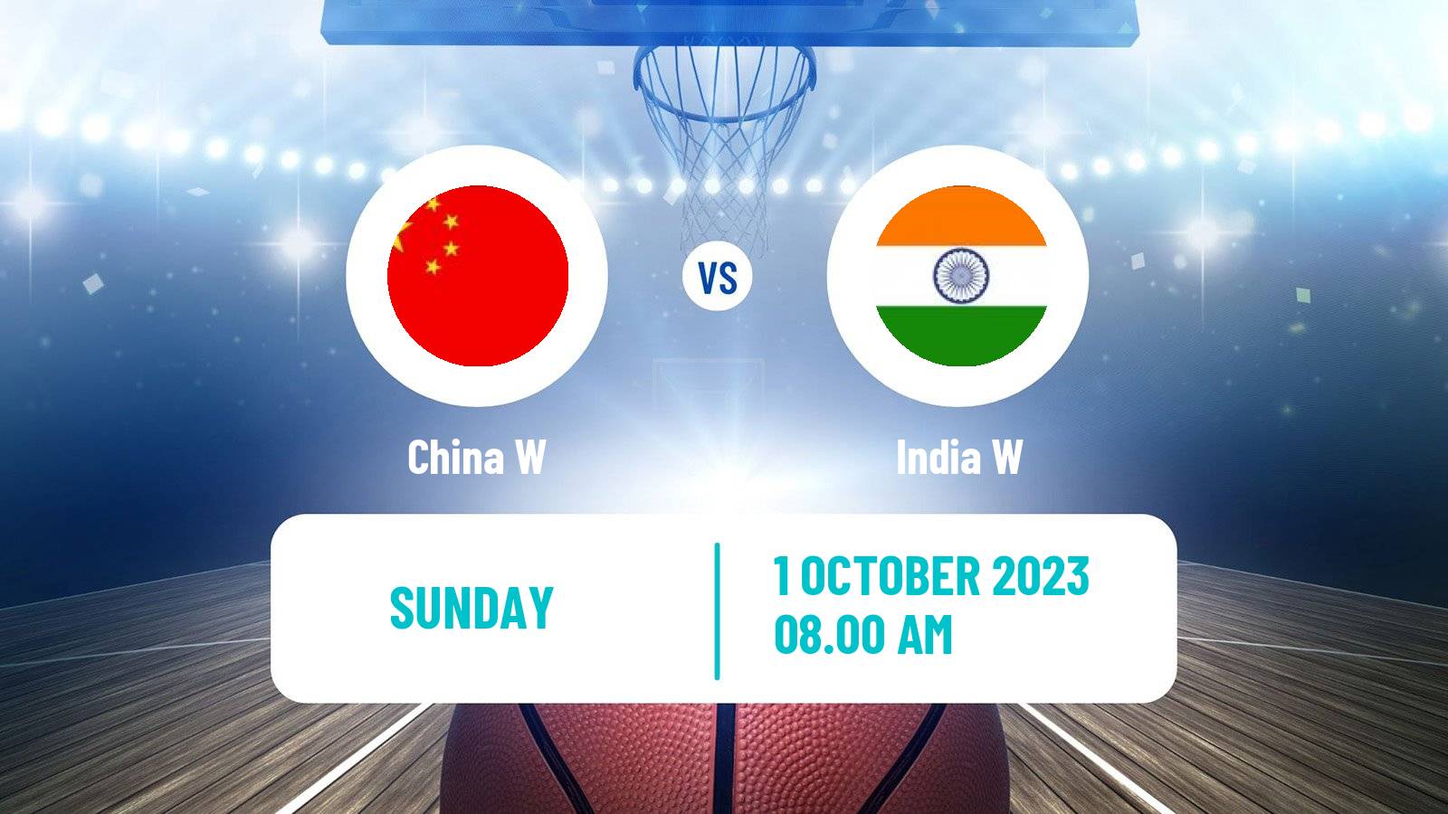 Basketball Asian Games Basketball Women China W - India W