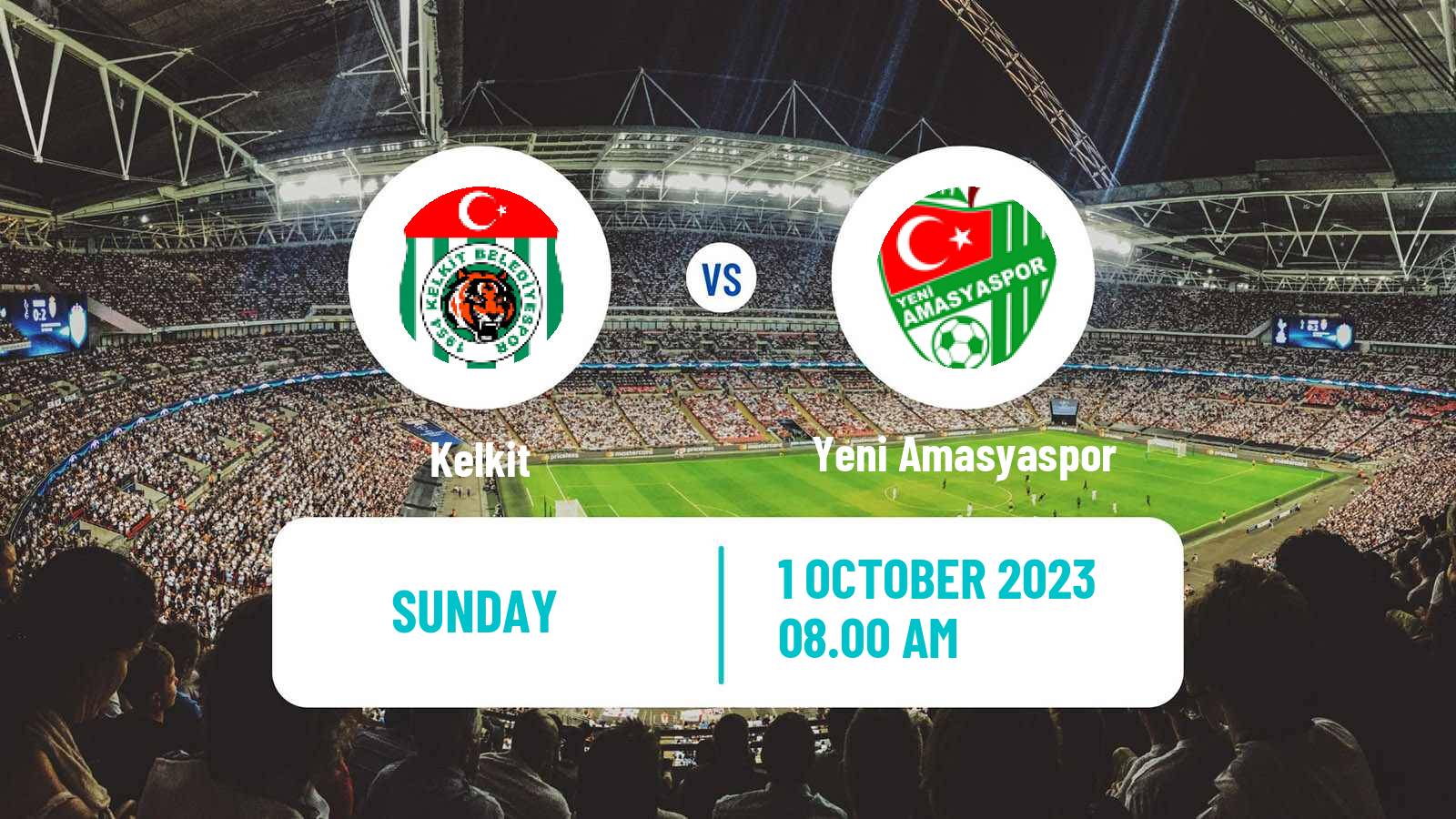 Soccer Turkish 3 Lig Group 2 Kelkit - Yeni Amasyaspor