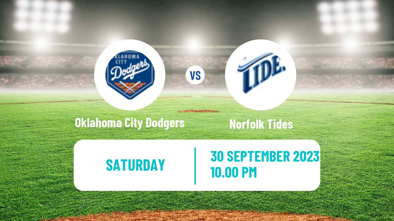 Baseball IL Oklahoma City Dodgers - Norfolk Tides