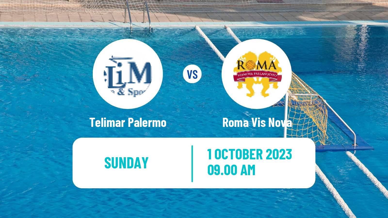 Water polo Italian A1 Water Polo Telimar Palermo - Roma Vis Nova