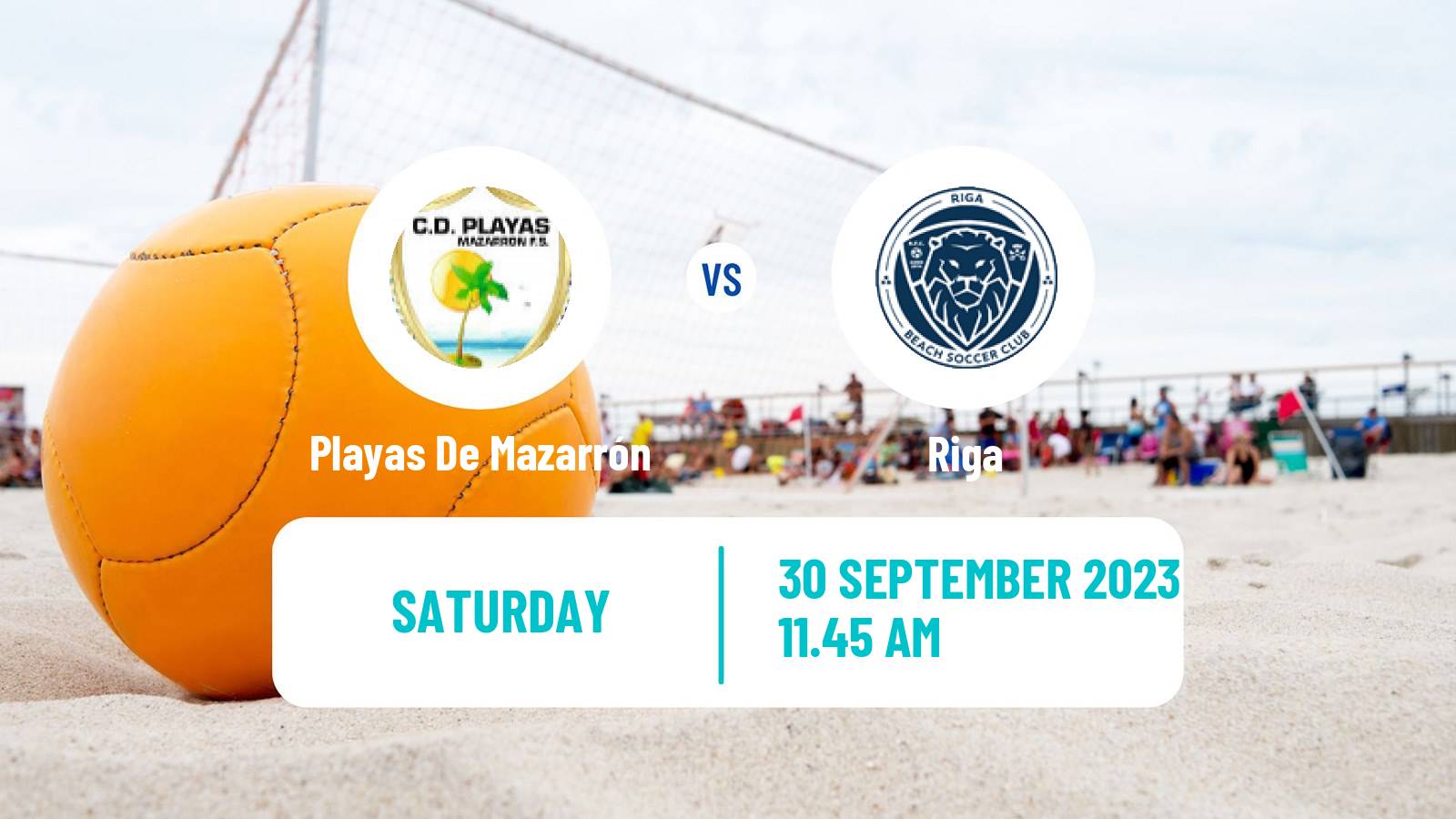 Beach soccer World Winners Cup Playas De Mazarrón - Riga