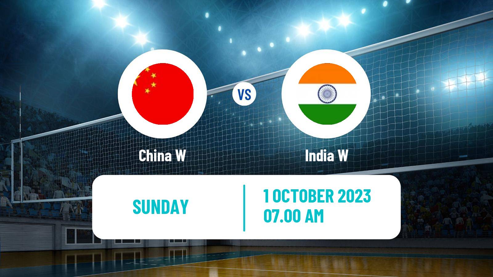 Volleyball Asian Games Volleyball Women China W - India W