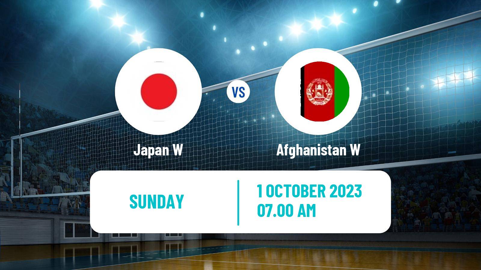 Volleyball Asian Games Volleyball Women Japan W - Afghanistan W