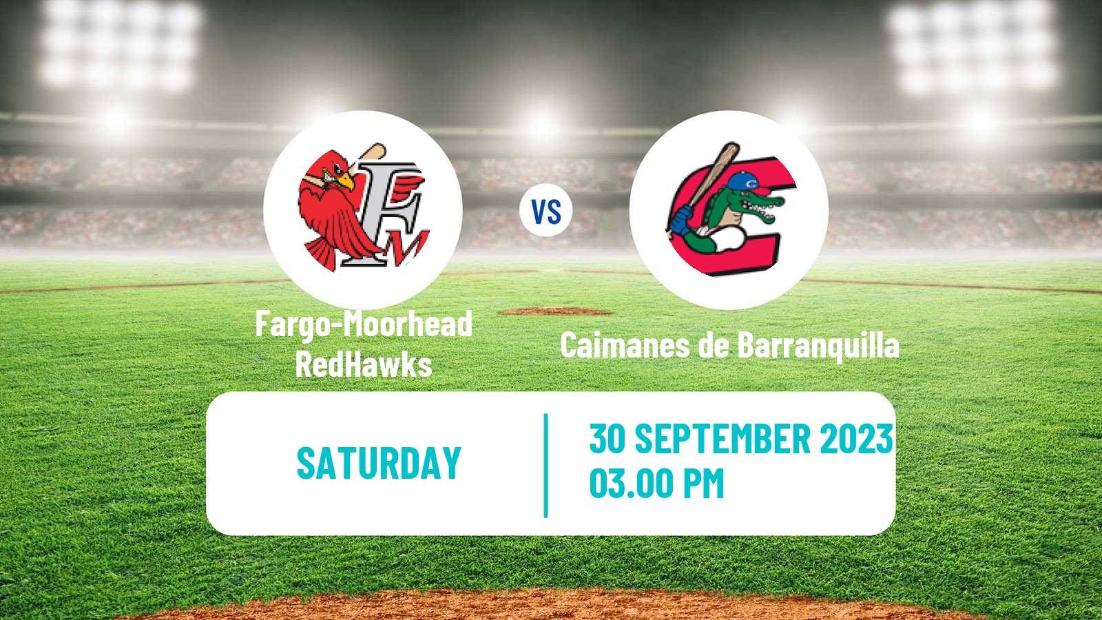 Baseball Champions League Americas Baseball Fargo-Moorhead RedHawks - Caimanes de Barranquilla