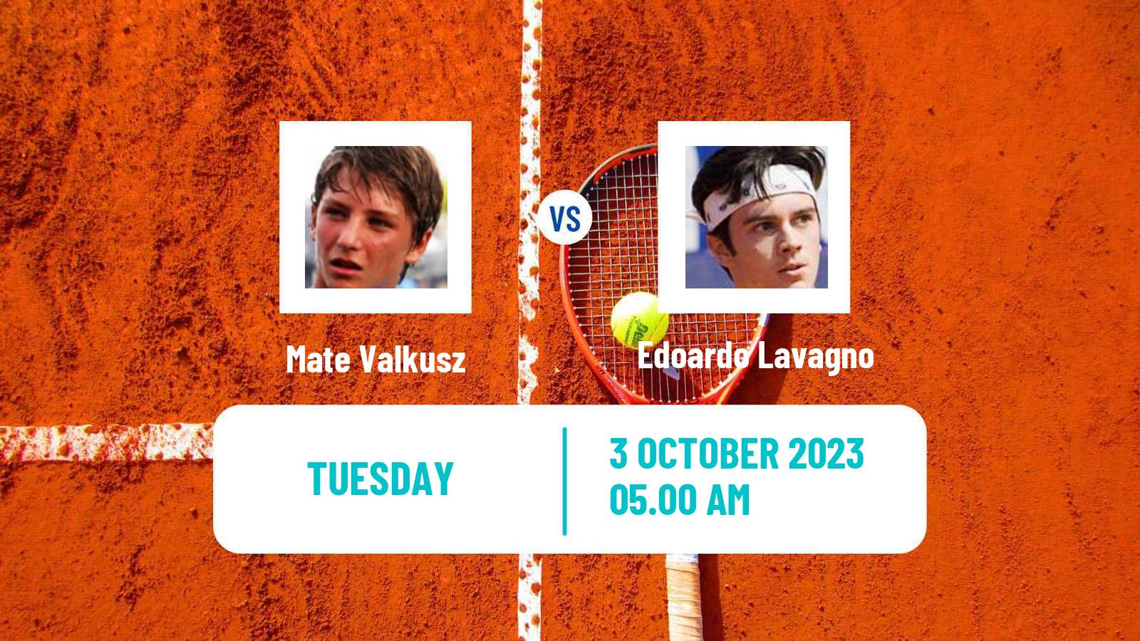 Tennis Lisbon Challenger Men Mate Valkusz - Edoardo Lavagno