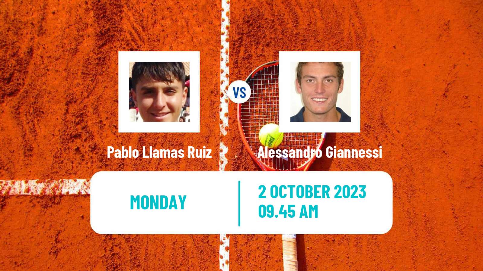 Tennis Lisbon Challenger Men Pablo Llamas Ruiz - Alessandro Giannessi