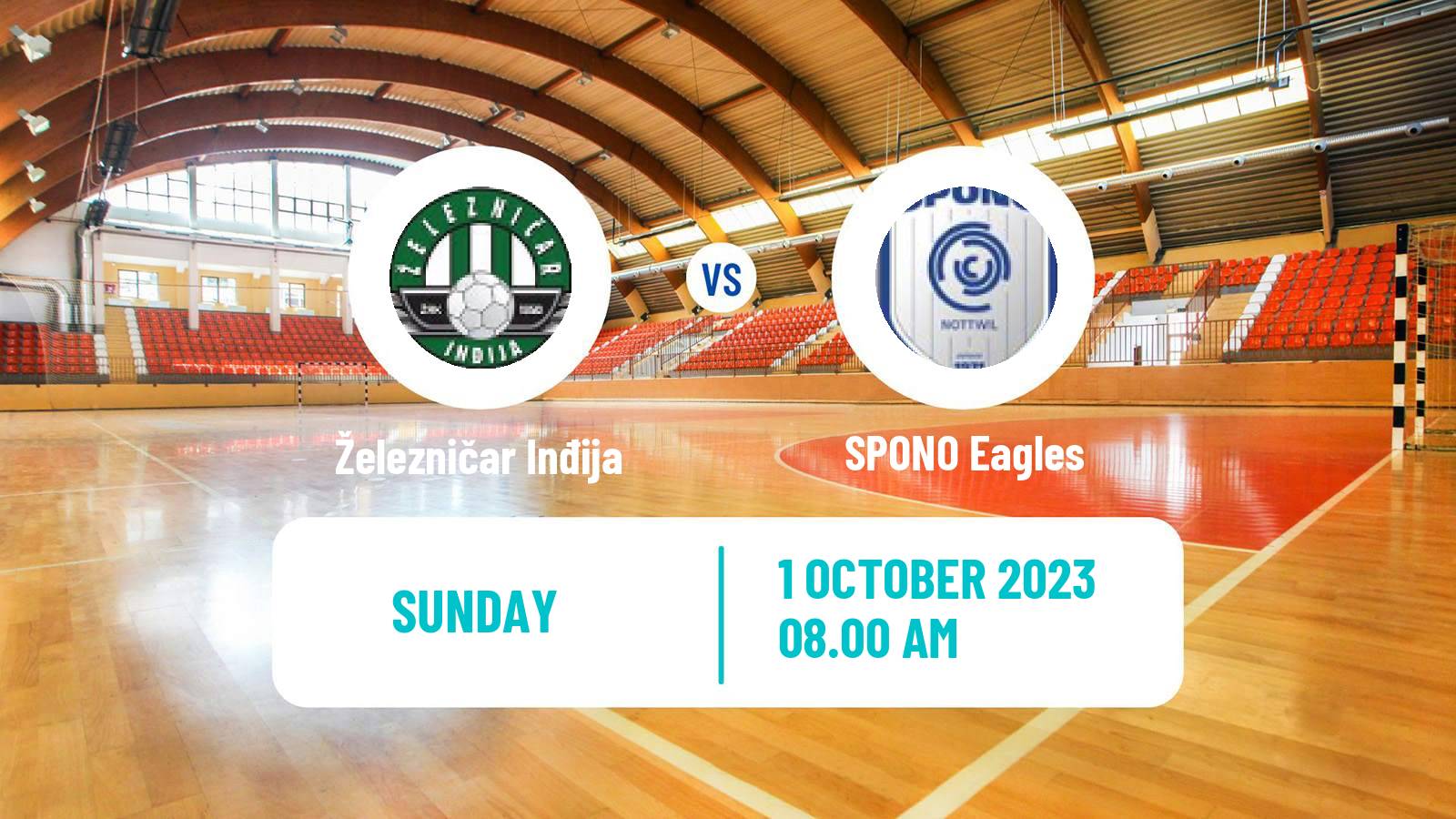 Handball EHF European League Women Železničar Inđija - SPONO Eagles