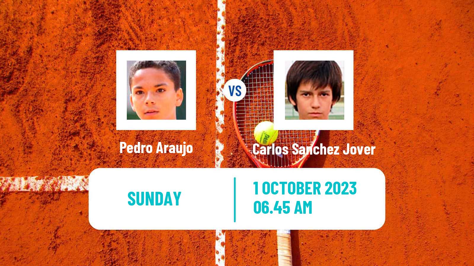 Tennis Lisbon Challenger Men Pedro Araujo - Carlos Sanchez Jover