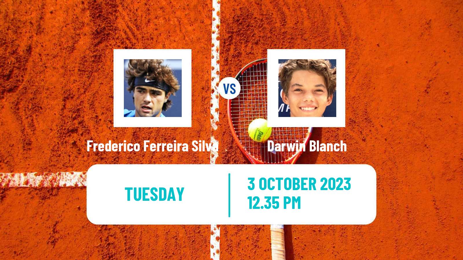 Tennis Alicante Challenger Men Frederico Ferreira Silva - Darwin Blanch