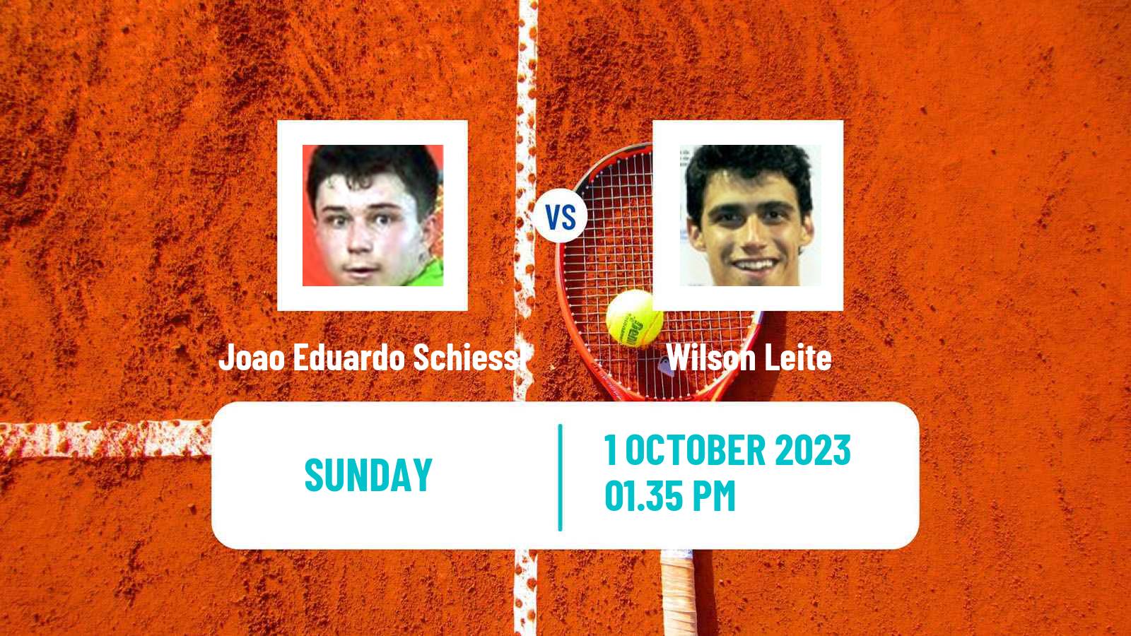 Tennis Campinas Challenger Men Joao Eduardo Schiessl - Wilson Leite