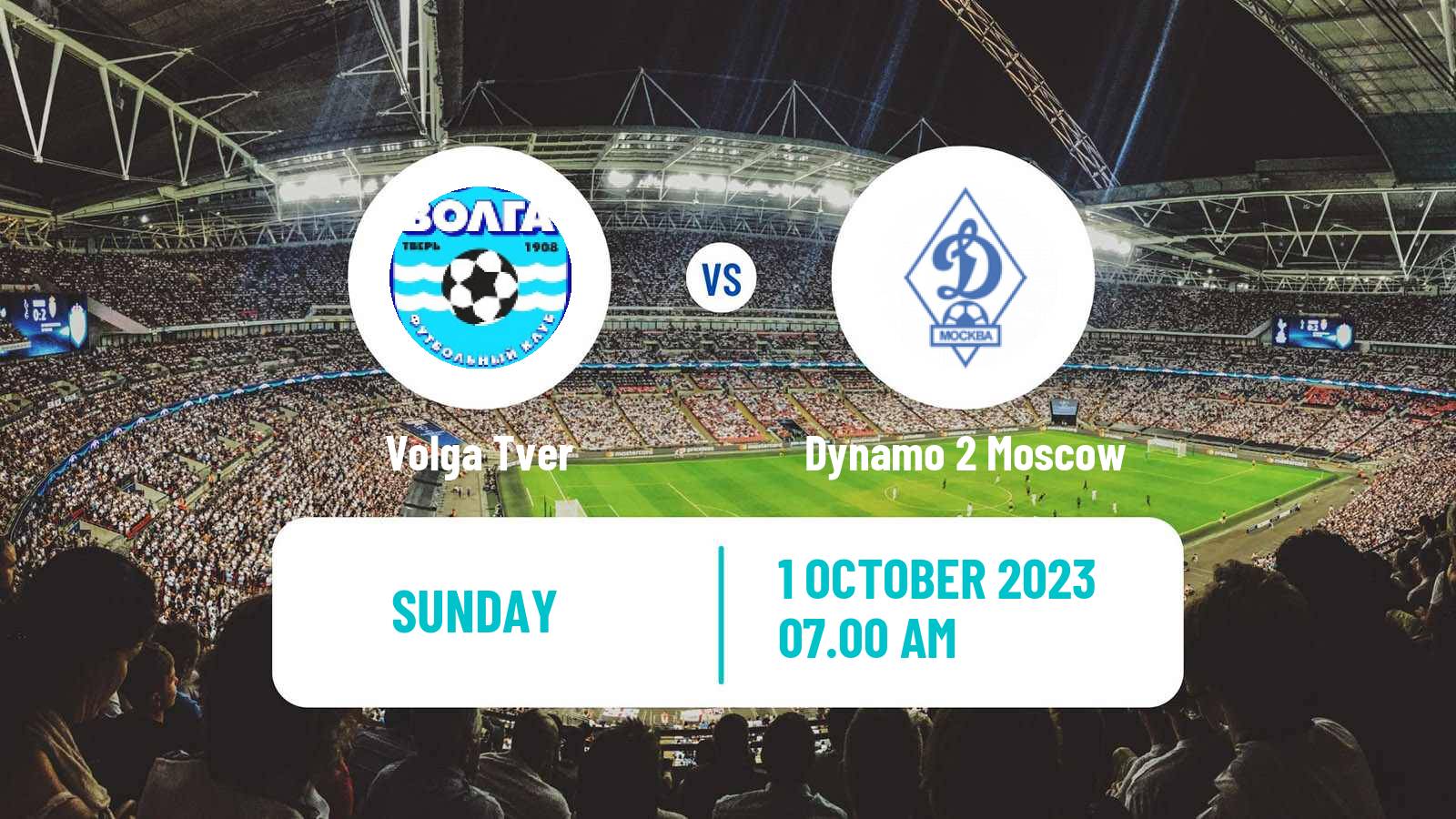 Soccer FNL 2 Division B Group 2 Volga Tver - Dynamo 2 Moscow