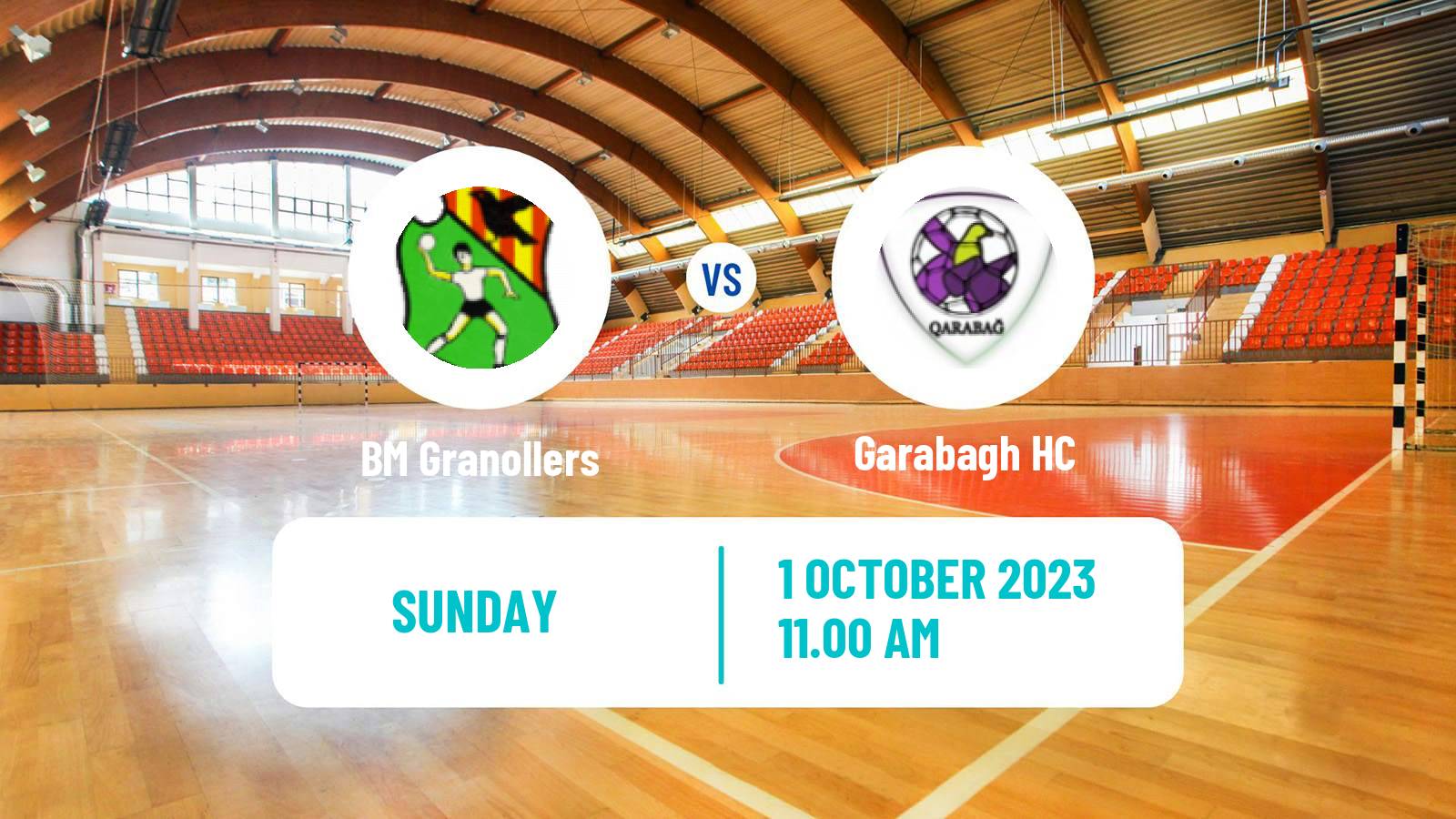 Handball EHF European Cup Women BM Granollers - Garabagh