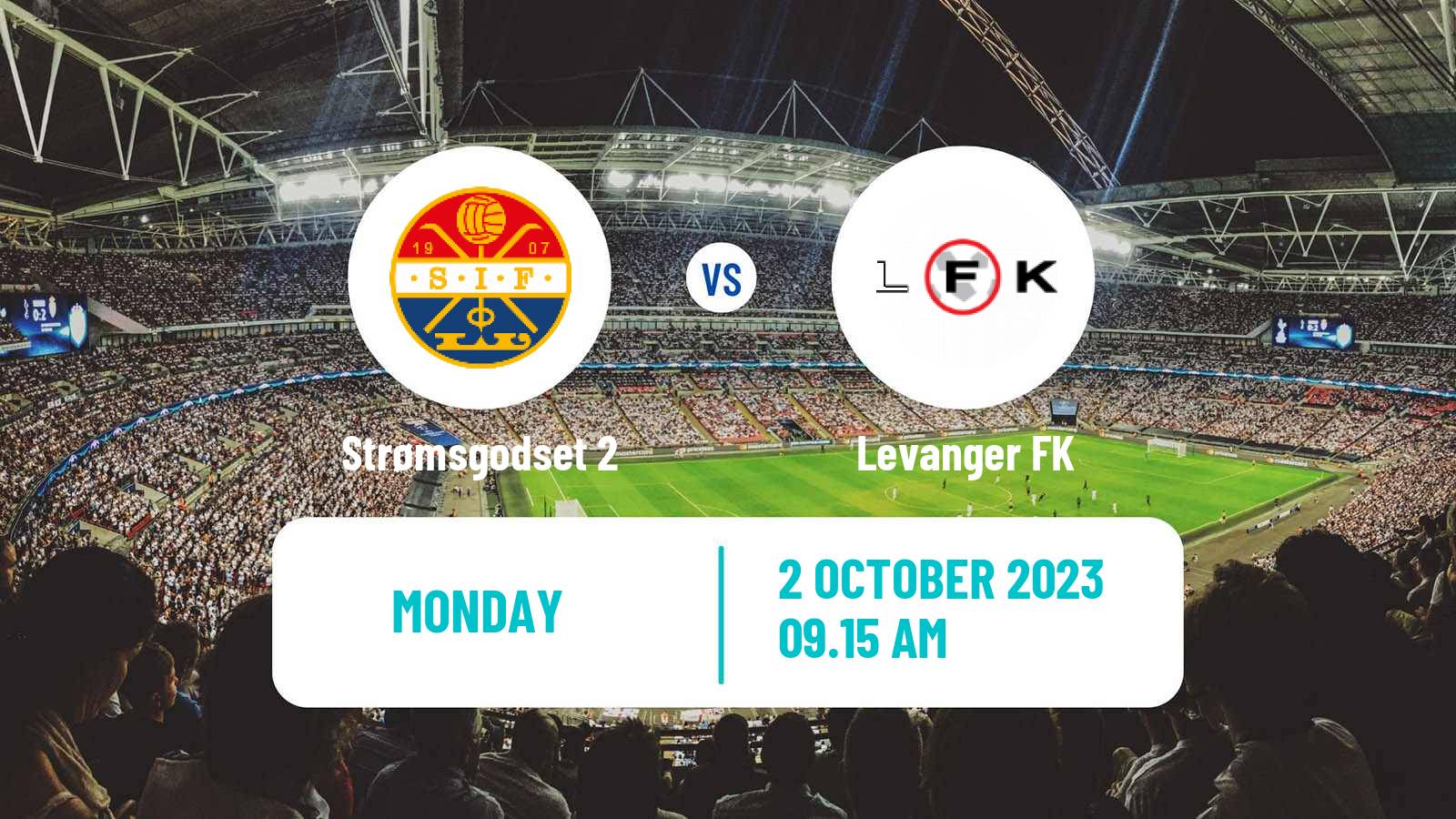 Soccer Norwegian Division 2 - Group 2 Strømsgodset 2 - Levanger
