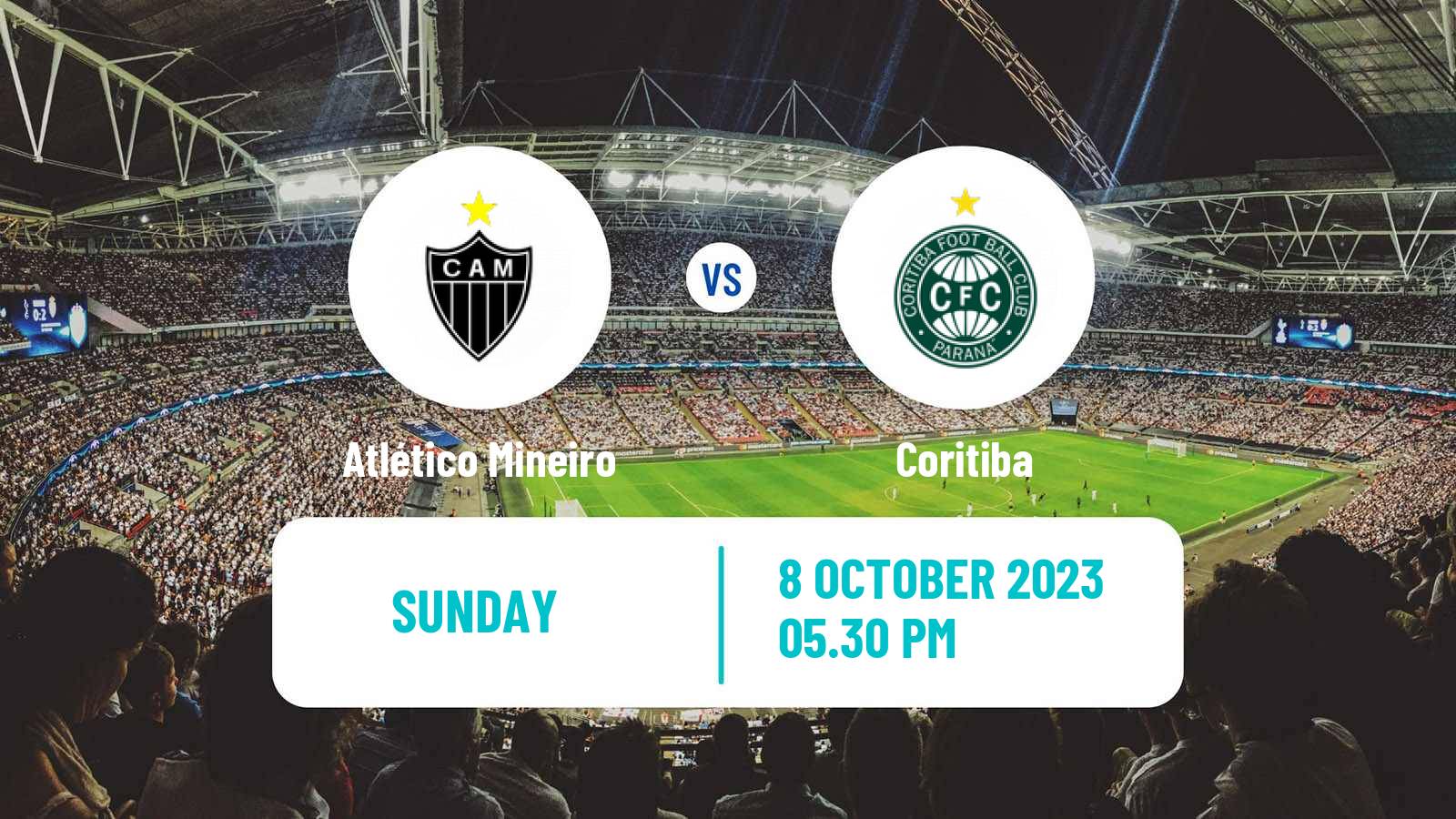 Soccer Brazilian Serie A Atlético Mineiro - Coritiba