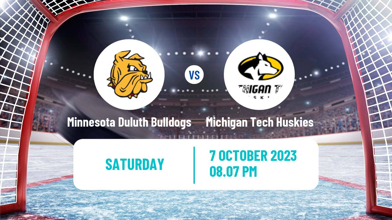 Hockey NCAA Hockey Minnesota Duluth Bulldogs - Michigan Tech Huskies