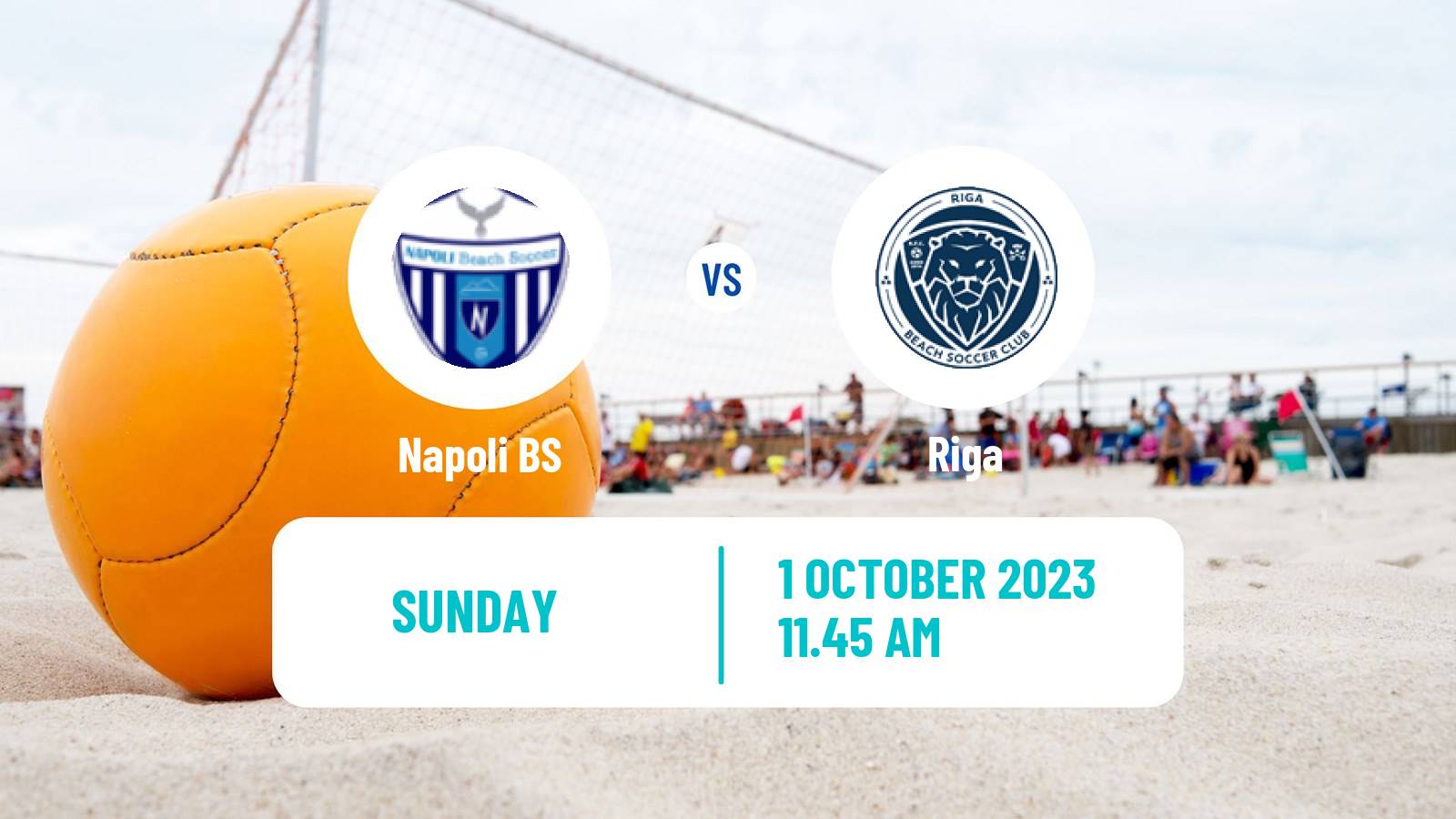 Beach soccer World Winners Cup Napoli BS - Riga