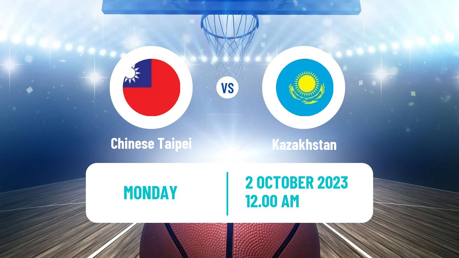 Basketball Asian Games Basketball Chinese Taipei - Kazakhstan