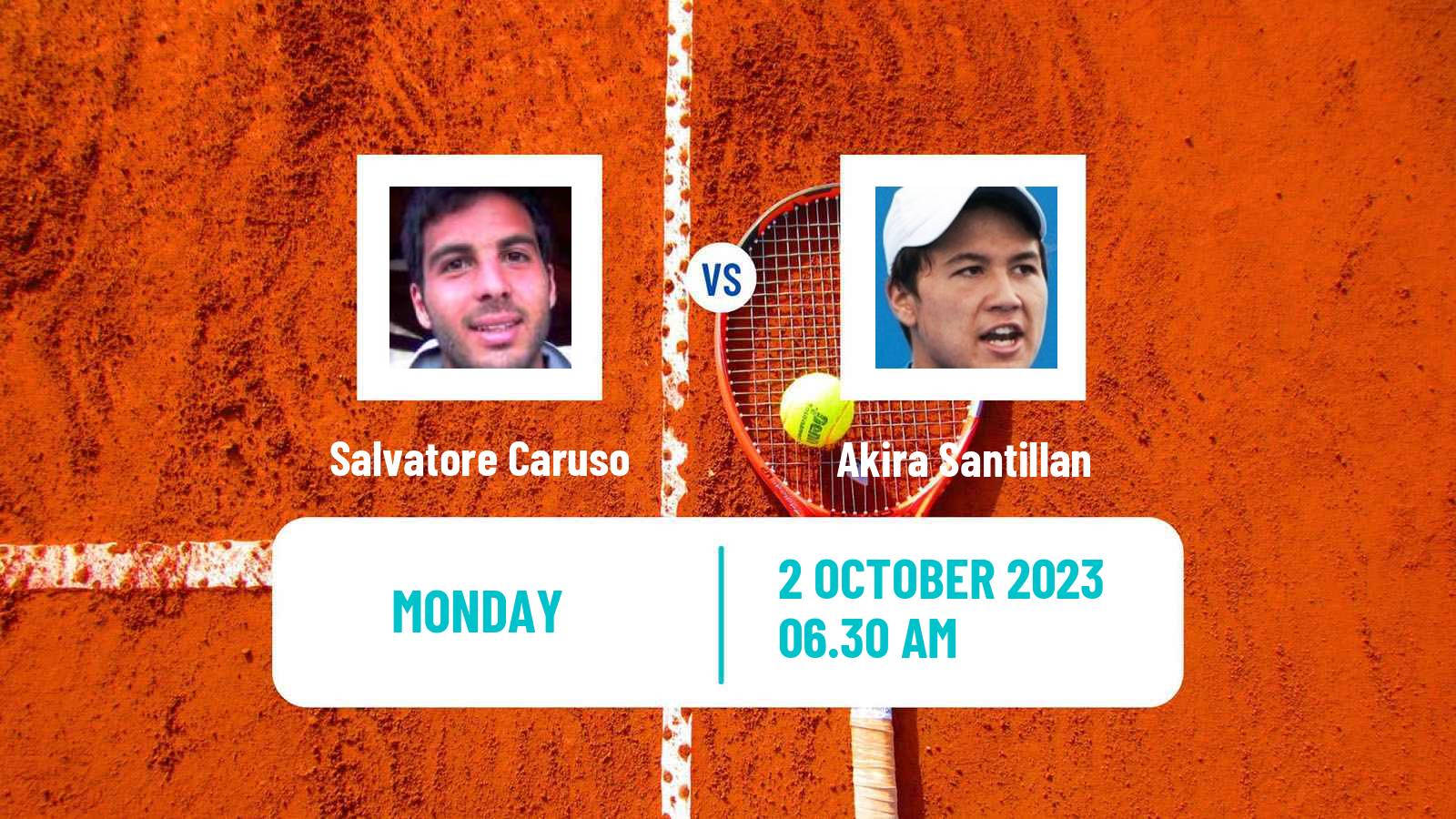 Tennis Alicante Challenger Men Salvatore Caruso - Akira Santillan