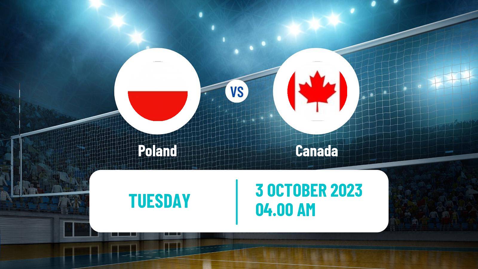 Volleyball Olympic Games - Volleyball Poland - Canada