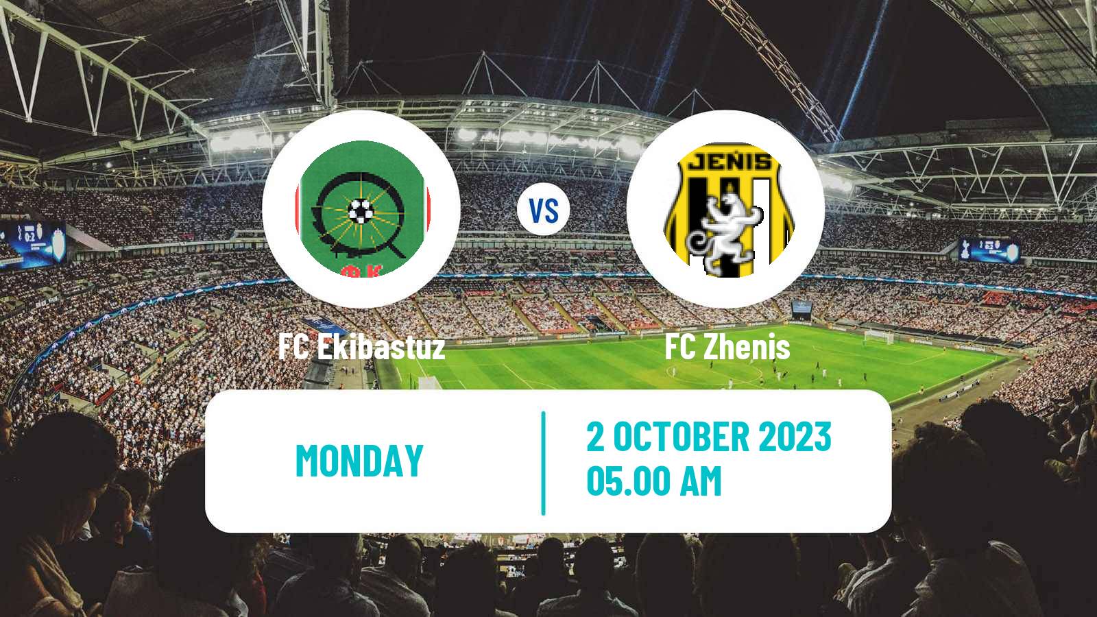 Soccer Kazakh First Division Ekibastuz - Zhenis