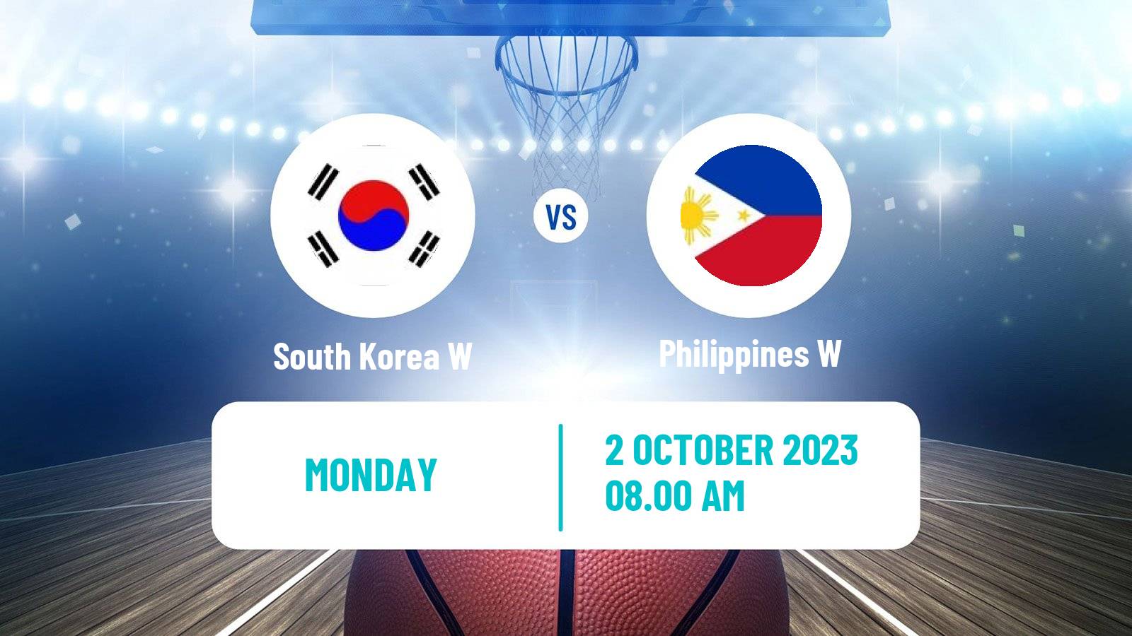 Basketball Asian Games Basketball Women South Korea W - Philippines W